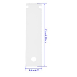 Upgraded Dryer Drum Bearing Slide WE1M333 and Dryer Front Drum Slide WE1M1067, Replace # WE1M504 AP3206716 WE1M481 WE1M316 AP5668531 WE1M507, Compatible with GE Kenmore Hotpoint Dryers (Pack of 4)