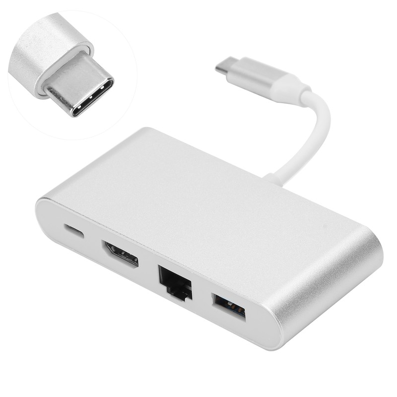 4 in 1 TypeC Adapter TypeC to USB Port HDMI