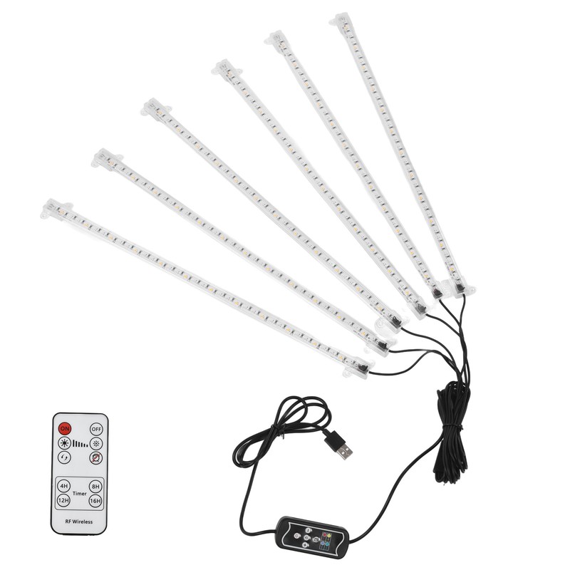 6 Head 54W 216LEDs Plant Growth Light with 3 Light