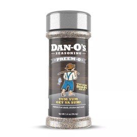 Dan-O's 2 Dan-O's Preem-O Seasoning | New Sealed | 2 Packs (3.4 oz)