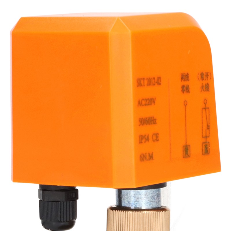 Motorized Ball Valve 2 Wire 2 Way Normally Open DN25