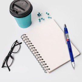 Cello Ballpoint Pen Blue Pens Butterflow Clic Retractable Ball Pens|Medium Point Biros Ballpoint Pens (0.8MM) Blue Pen, Pack of 5 | ideal for Office School and Home