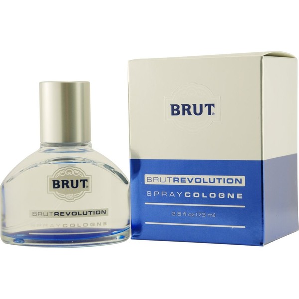 Brut Revolution by Brut for Men - 2.5 Ounce Cologne Spray