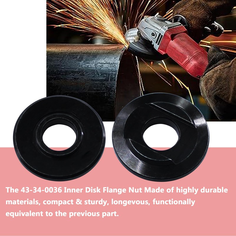 43-34-0036 Replacement Milwauke Inner Disk Flange Fits For Milwauke Angle