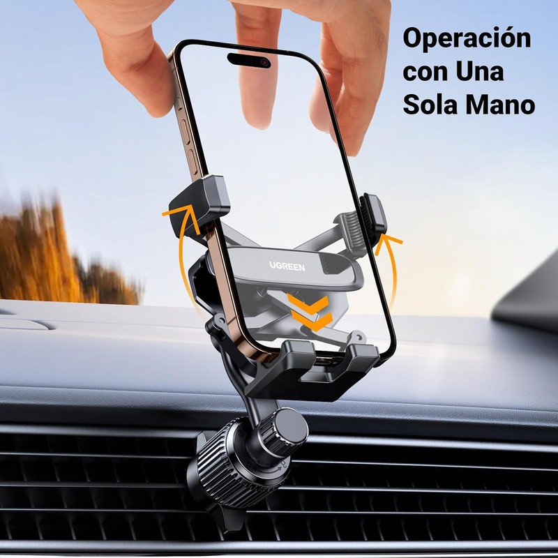 UGREEN Soporte Celular Automóvil Giratoria 360°