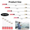Daryunk 20pcs Fishing Floats Set, Coarse Fishing Tackle Accessaries, 5