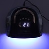 256W Nail Gel Curing Lamp 57pcs Light Chips Detachable Bottom