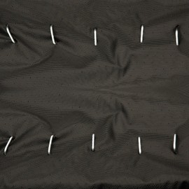 Ashman Galvanized Garden Stakes Landscape Staples: 100 Pack 12 Inch Sod and Fence Stake - Sturdy Rust Resistant Gardening Supplies for Anchoring Landscaping, Weed Barrier Fabric, Ground Cover