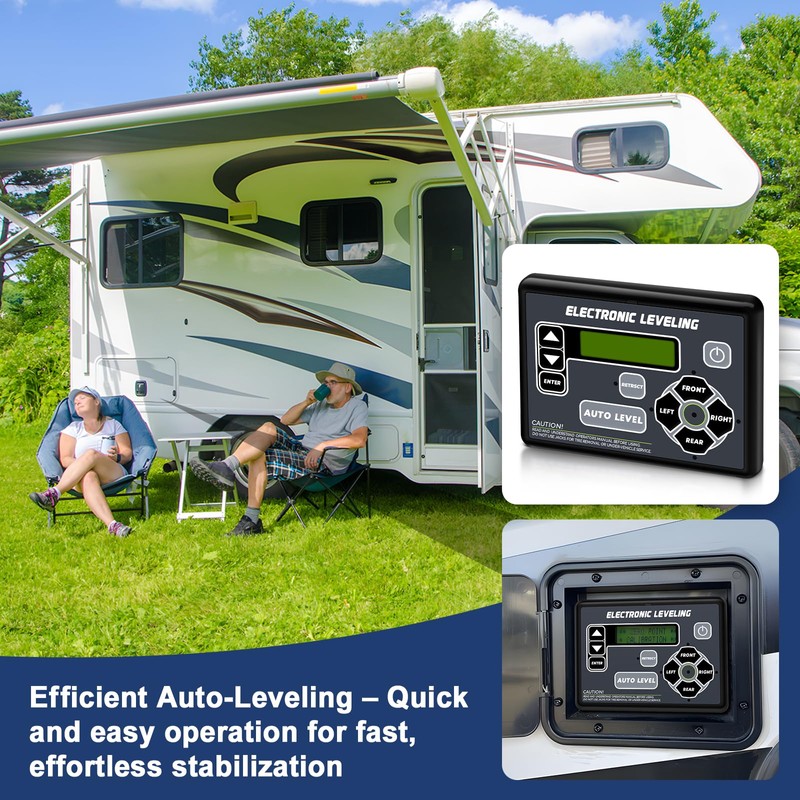 421484 RV Leveling System Touchpad Control Panel for RV 5th