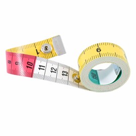 1 Pcs Measuring Tape Soft Tape Measure Dual Sided Body Measuring Ruler Sewing Cloth Fabric Tape Tailor Tape Measure Dressmaking for Family Measure Chest/Waist Circumference, 60inch/150cm