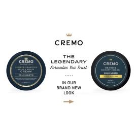 Cremo Crema Para Barba Y Raspadura, Palo Santo (colección Re