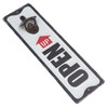 Open Up Bottle Opener Sign Gift Garage Door Shed Bar