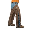 High-N-Dry Briarproof, Waterproof, Brush Protector Chaps, Made in U.S.A. (Brown,