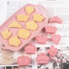 Orapink Crown Cookie Cutter-8 Pieces Plastic Prince King Queen Princess