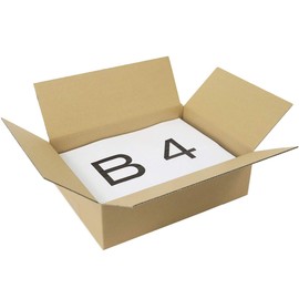 Earth Cardboard ID0354 Cardboard, 80 Size, B4, Depth 4.3 inches (110 mm), 40 Pieces, Cardboard, 80 B4 Clear File