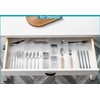 44 PCS Clear Drawer Organizers Set, 4 Size Versatile Bathroom