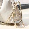 ANROFA Beaded Phone Charms Strap,Crystal Camera Wrist Strap,Phone Chain Wristlet