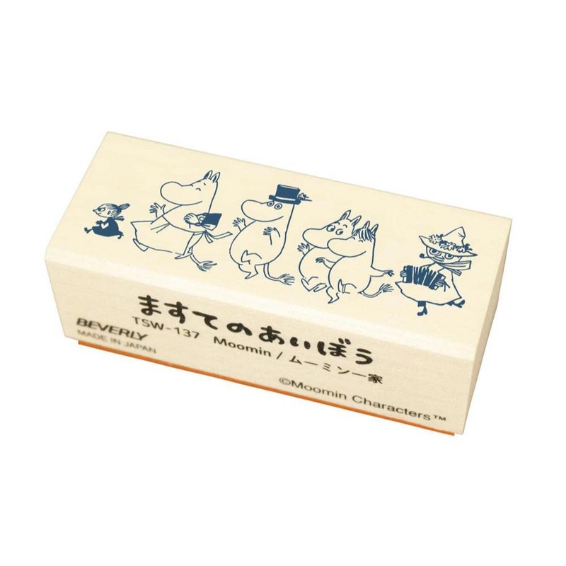 Beverly Moomin Stamp Stamp TSW-137 Moomin Family