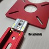 3 in 1 Router Milling Groove Bracket Removable Aluminum Alloy