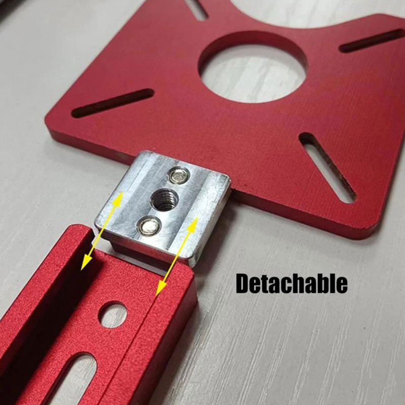 3 in 1 Router Milling Groove Bracket Removable Aluminum Alloy