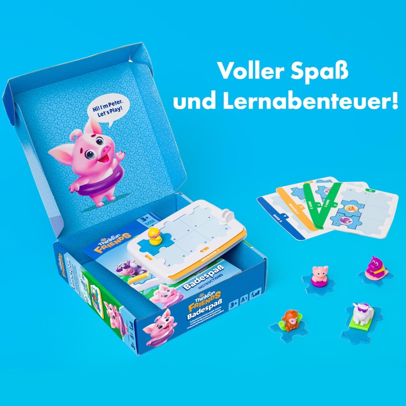 ThinkFun Friends: bathing fun logic game from 3 years