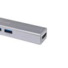 Equip 133480 Adapter USB-C/ 5-in-1 USB-C Multifunctional Adapter/HDMI/2xUSB3.0/SD/4K30Hz/0.15m/Silver