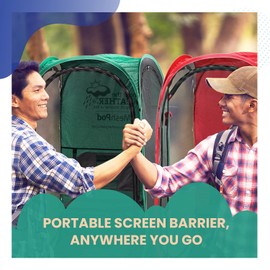 WeatherPod® The Original Shark Tank MyPod™ Mesh 1 Person Pop-Up Screen Pod - Keeps Out Bugs, Mosquitos, and UV Rays - UPF 50 for Maximum Protection from The Sun - (Navy, 36" L x 36" W x 59" H)