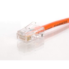 Networx® RJ45 Cat 5e Ethernet Patch Cable 15 Foot Orange Non-Booted UTP for PC, TV, Tablet, Gaming, Routers, and Printers, High Speed 1Gbps, Gold Plated, Indoor/Outdoor Use