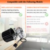 S97009796 Bathroom Fan Motor Assembly for Bulb Ceiling Heater 164-E/G/J/K/L/M