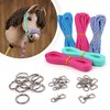 Hobby Horse Headcollar Material Set Aqua / Pink (Instructions Sold