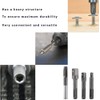 4pcs Drill Bit Holder Extension Connector, SDS Plus Shank to