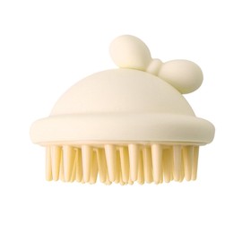 KQHOMEI 頭皮マッサージブラシ 頭皮ブラシ シャンプーブラシ スカルプブラシ 洗髪 角質を除去する シリコン製 ボディブラシ 柔らかい シャンプ入れ可能 お風呂用ブラシ 新陳代謝を促進ボディケア 新陳代謝を 毛穴洗浄 血行促進 疲れ解消 (イエロー)