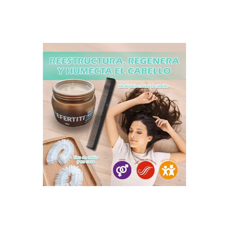 Mascarilla Chocola-T Max con queratina y extracto de cacao y