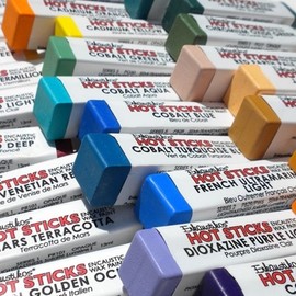 Hot Sticks Encaustic Wax Paints - Jet Black