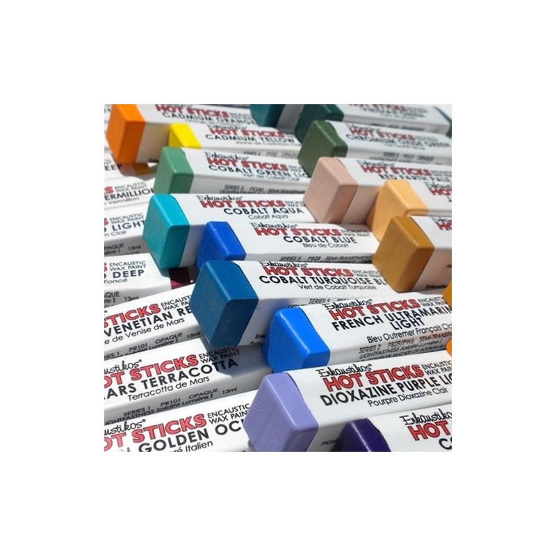 Hot Sticks Encaustic Wax Paints - Jet Black