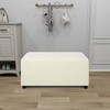 PureFit Super Stretch Soft FormFit Ottoman Cover Rectangle - Ottoman