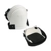 Karl Dahm Knee Pads, White, 1 Pair, Soft and Robust