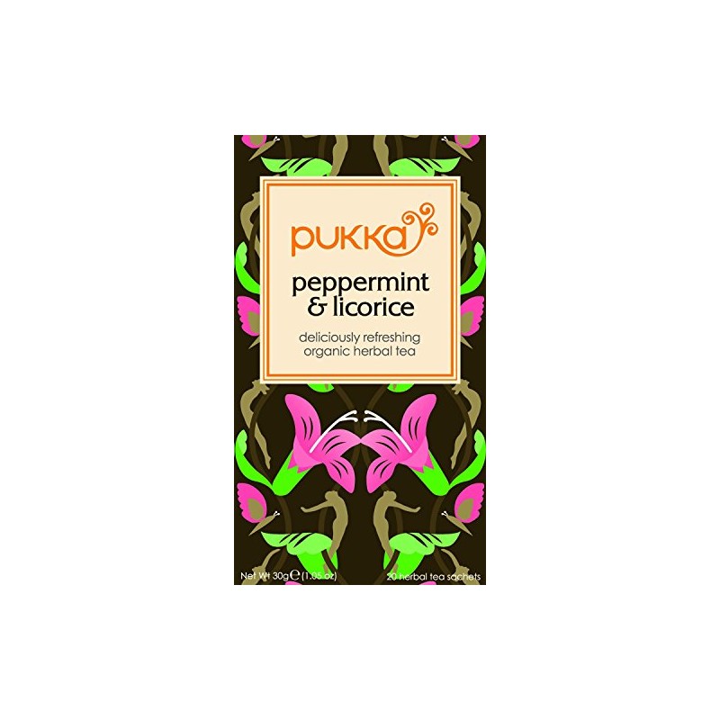 Pukka Peppermint & Licorice 20 per pack