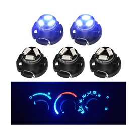 LED Lights Bulbs kit for AC Climate Heater Control Compatible with 2003-2008 Do-dge Ram 1500 2500 3500 Dakota Pickup, Blue