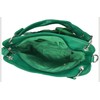 Zzfab Big Flower Purse with Clasp Green