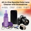 OPTIPAK Sparkle Anti-Reflective Safe Lens Cleaner & Repair Kit –