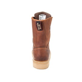 Georgia Boot Men's 8" Wedge Work Boot, Barracuda Gold, Size 9.5(W)