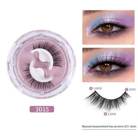 Self-Adhesive Eyelashes - SELF-ADHESIVE EYELAS: Desire 3D15 Self-Adhesive Eyelashes