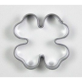 Sepp Krifka 053,061 Seep Krifka Cookie Cutter Clover Leaf Diameter 40 mm Stainless Steel Multi