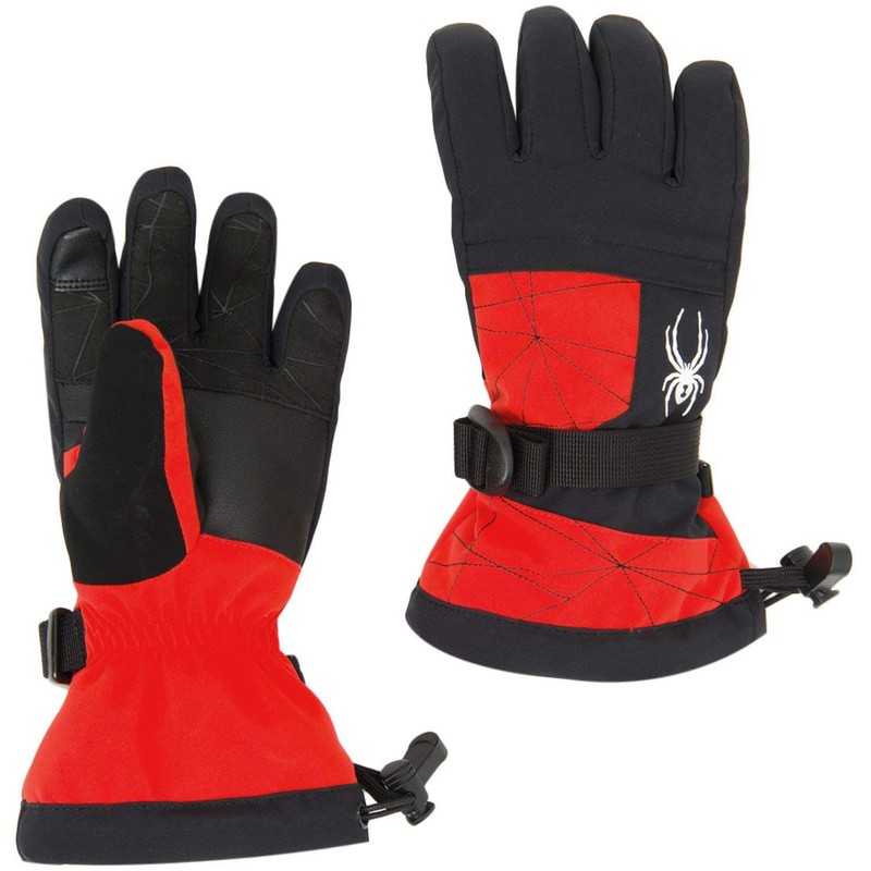 SPYDER Overweb Ski Gloves, Children, Volcano, S