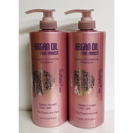 Rx7 2-Pack Keratin Thickening Shampoo for Fine Hair 33.8 fl oz Each