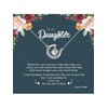 To My Daughter Necklace Stocking Stuffers Daughter Gifts From Mom