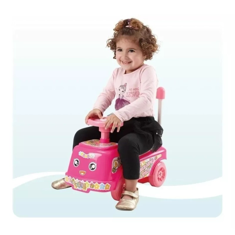 Mytek Montable Carrito Impulsor Walking Sonido Rosa 5501 Mytoy