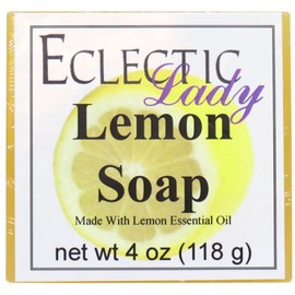 Eclectic Lady Lemon Glycerin Soap, 4 oz Bar