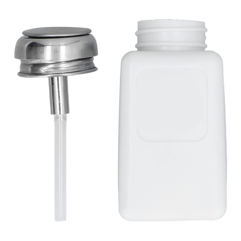 Acetone Pump Dispenser 200Ml Press Type Solvent Dispenser Esd Safe